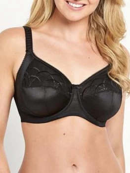 image of Elomi Elomi Cate Underwired Full Cup Banded Bra, Black, Size 40, Women