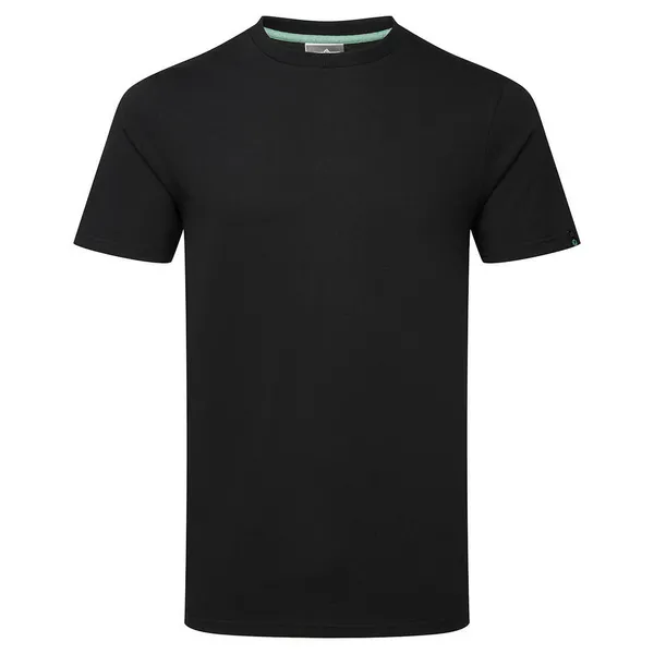 Image of Portwest Organic Cotton Recyclable T Shirt EC195BKRXXL Colour: Black