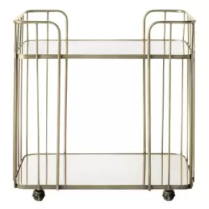 Gallery Interiors Verna Drinks Trolley