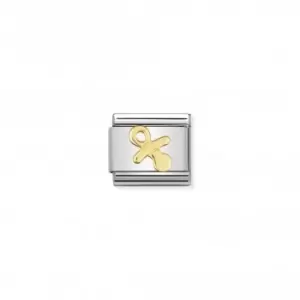 Image of Nomination Composable Classic Daily Life 18K Gold Pacifier Link 030109/07