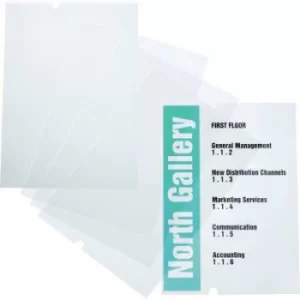 Image of Durable Door sign 483719 (W x H) 297mm x 420 mm Transparent 483719