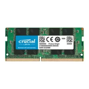 image of Crucial 16GB 3200MHz Non-ECC Unbuffered DDR4 Laptop Memory