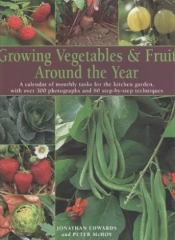 Image of Growing Vegetables and Fruit around the Year by Jonathan Edwards Book