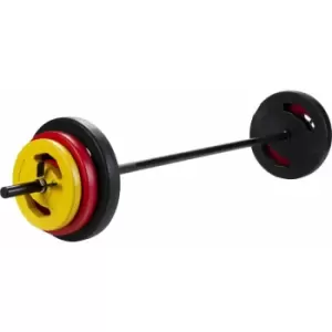 image of Pure2Improve Cement Barbell Set 20 kg - Black