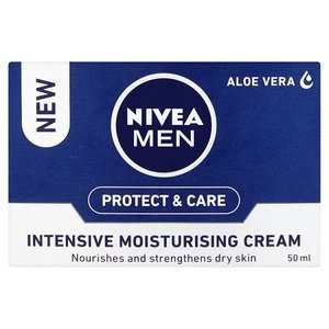 Image of Nivea For Men Intensive Moisturiser Creme 50ml