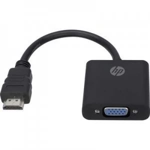 Image of HDMI VGA Adapter 1x HDMI plug 1x VGA socket Black HP