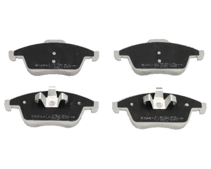 Image of ASHIKA 50-00-0704 Brake pad set Front Axle, not prepared for wear warning indicator, without accessories, with piston clip Brake Pad Set,disc brake (