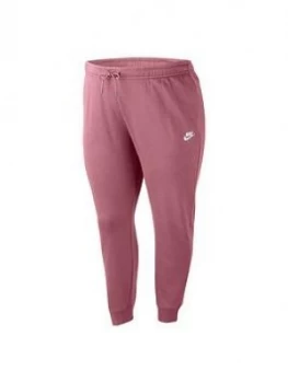 image of Nike NSW Essential Pants (Curve) - Pink, Size 18-20=1X, Women