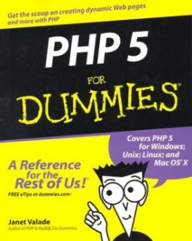 Image of Php 5 for Dummies by Janet Valade Book