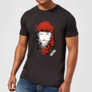 image of Marvel Knights Elektra Face Of Death Mens T-Shirt - Black