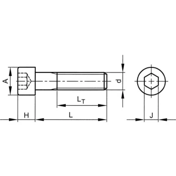 Image of 4BAX2. Skt Head Cap Screw (GR-12.9)- you get 5 - Qualfast
