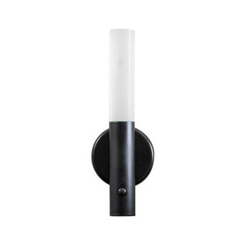Image of ValueLights ValueLights Oakley Black Rechargeable Portable Wall Light with PIR Motion Sensor Black One Size Unisex 5016529266327