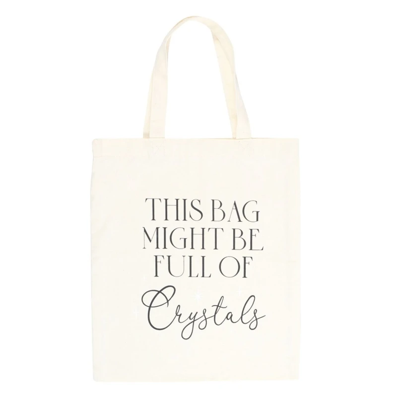 Image of Something Different Womens Full Of Crystals Cotton Tote Bag in Black Female One Size