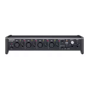 image of Tascam US-4x4HR High-Resolution USB Audio Interface, 4 in /4 out, iOS