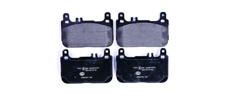 Image of HELLA Brake pad set HELLA 8DB 355 021-941