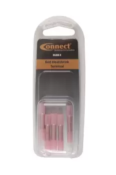 Image of Red Heatshrink Terminal Pk 5 Connect 36863