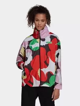 Image of adidas Mmk Traveer Rain.rdy Jacket, White Size XL Women