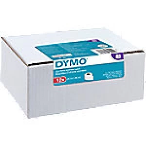 Image of DYMO LW Multi-purpose Labels 11354 Black on White 32mm x 57mm 12 Rolls of 1000 Labels