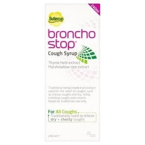 image of Buttercup Bronchostop Cough Syrup 240ml