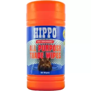 Image of Hippo All Purpose Trade Wipes Pack of 80