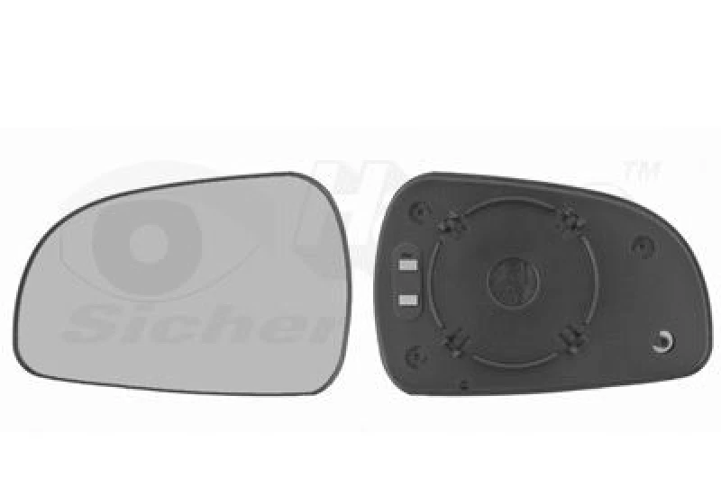 Image of VAN WEZEL Wing mirror glass VAN WEZEL 8245831