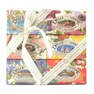 image of Nesti Dante Dolce Vivere Gift Set 6 x 150g