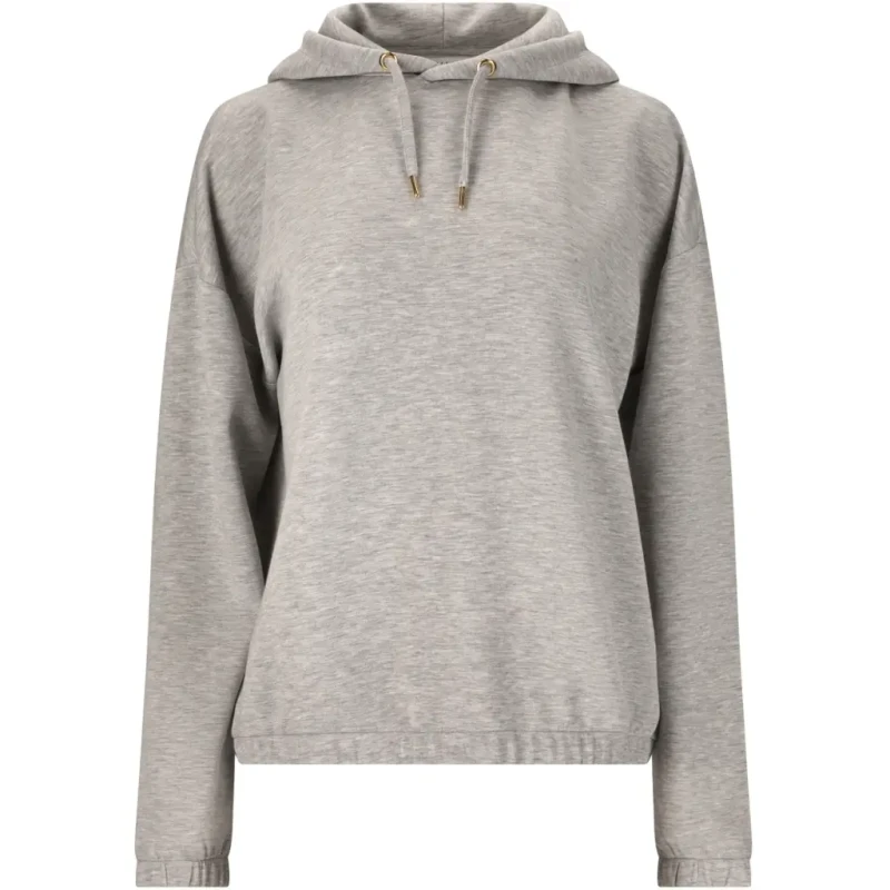 Image of Womens hooded sweatshirt Athlecia Namier Gris Female 46