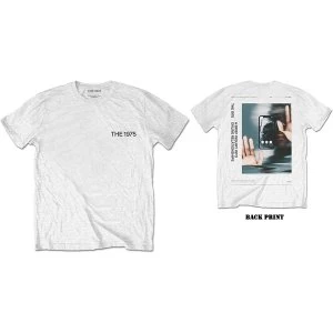 Image of The 1975 - ABIIOR Side Face Time Mens Large T-Shirt - White