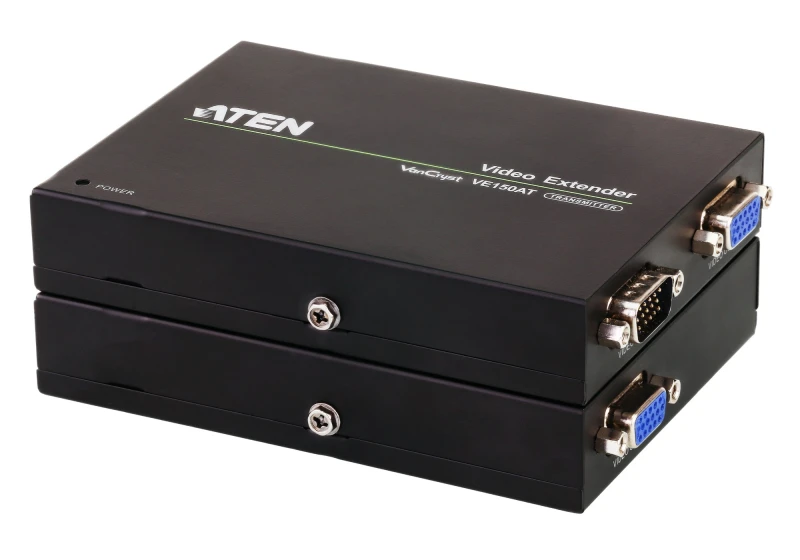 Image of ATEN VE150A AV extender AV transmitter & receiver Black