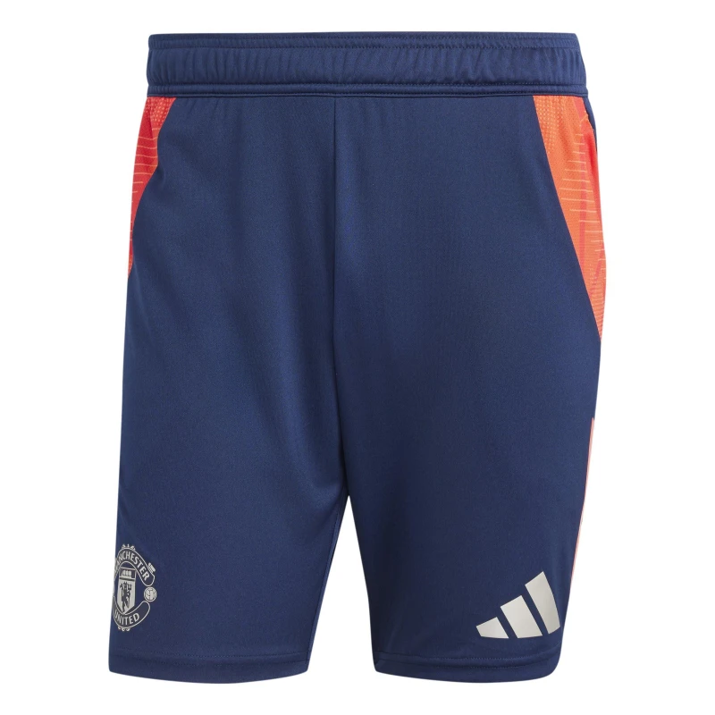 Image of adidas Manchester United Training Shorts 2024 2025 Adults Licensed Football Shorts S Black 36065203350