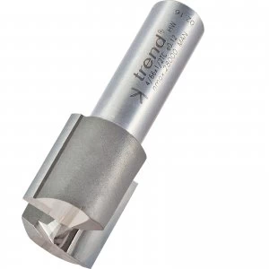 Image of Trend Professional Two Flute Straight Router Cutter 22mm 25mm 1/2"