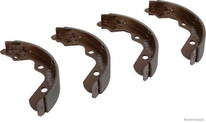 Image of Brake Shoe Set HERTH+BUSS JAKOPARTS J3508029