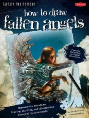 Image of How to draw fallen angels by Mike Butkus