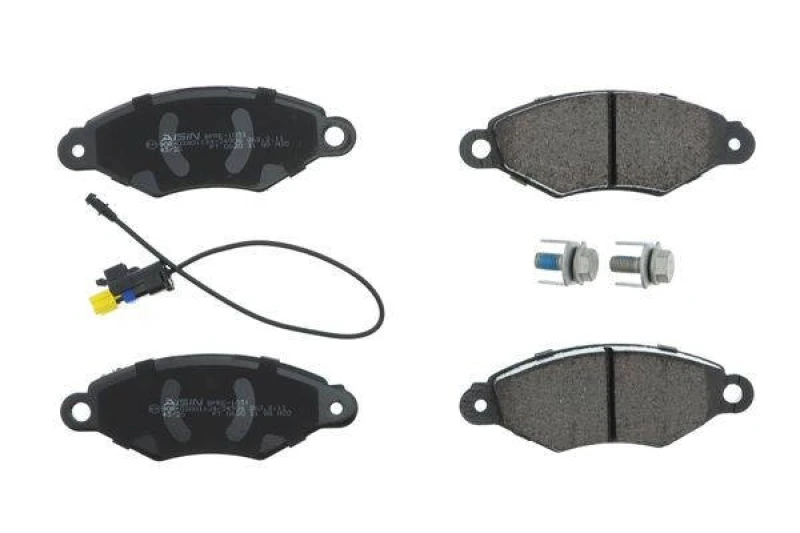 Image of AISIN BPRE-1031 Brake pad set Premium ADVICS by AISIN incl. wear warning contact Brake Pad Set,disc brake (402)