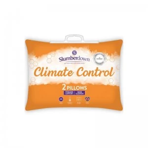 image of Slumberdown Climate Control Pillow - Pack of 2