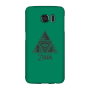 image of Nintendo The Legend Of Zelda Triforce Phone Case - Samsung S6 - Snap Case - Matte