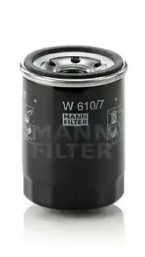 image of Oil Filter W610/7 By Mann