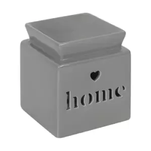 Image of Grey Home Cut Out Oil Burner