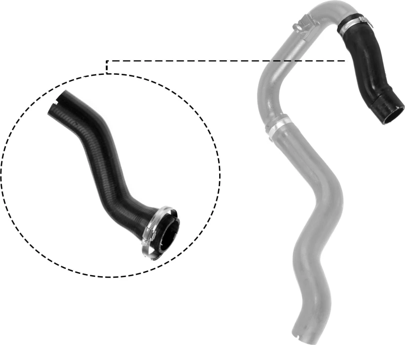Image of GATES Charger intake hose GATES 09-0480