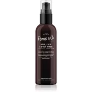 image of Pomp & Co Hair & Body Wash 2-in-1 shower gel and shampoo 200ml