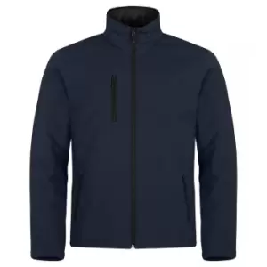 Image of Clique Mens Padded Soft Shell Jacket (XXL) (Dark Navy)