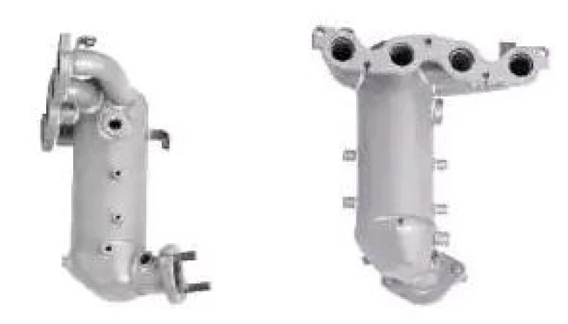 Image of VEGAZ HUK-992 Catalytic Converter Front, with fastening/mounting material Catalyst Converter (429)