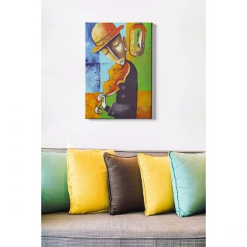 Image of Kanvas Tablo (50 x 70) - 236 Multicolor Decorative Canvas Painting