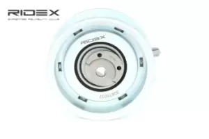 Image of RIDEX Tensioner Pulley, timing belt VW,AUDI,SKODA 308T0037 06A109479,06A109479A,06A109479B 06A109479C,06A109479F,06A109479,06A109479A,06A109479B