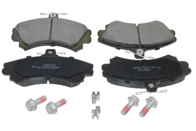 Image of MAPCO 6499 Brake pad set Front Axle, incl. wear warning contact Brake Pad Set,disc brake (402)
