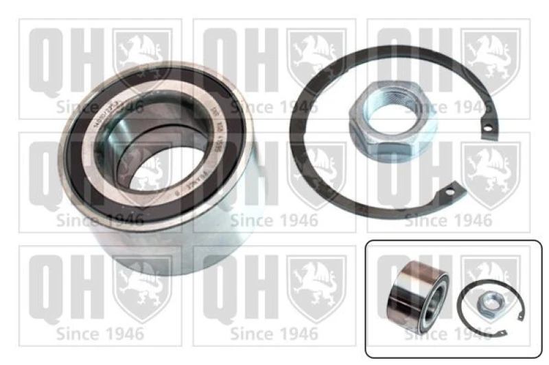 Image of QUINTON HAZELL Wheel bearing kit QUINTON HAZELL QWB1441