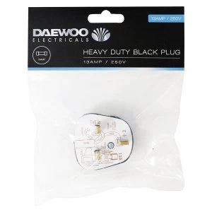Image of Daewoo Heavy Duty Black Plug
