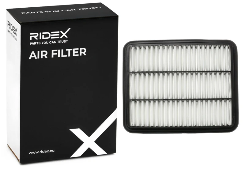 Image of RIDEX 8A0338 Air filter Filter Insert Air Filter (8)