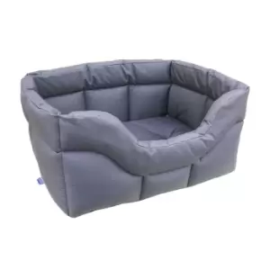 Image of P&L Heavy Duty Dog Bed Large Grey