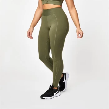 image of USA Pro X Courtney Black HIIT Leggings - Khaki